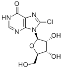 Structure of 8-CHLOROINOSINE