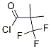 Structure of 3,3,3-trifluoro-2,2-diMethylpropanoyl chloride