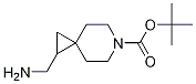 1-(氨基甲基)-6-氮杂螺[2.5]辛烷-6-羧酸叔丁酯结构式