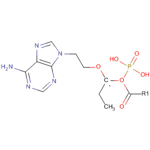 Phosphonic acid, [[2-(6-amino-9H-purin-9-yl)ethoxy]methyl]-, monoethylester结构式