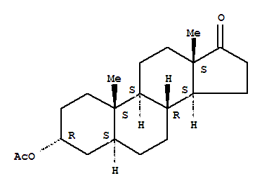 Structure of ANDROSTERONE ACETATE