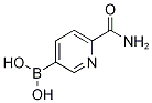 Structure of 6-CarbaMoylpyridine-3-boronic acid
