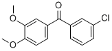 Structure of 4-Chloro-3,4-dimethoxybenzophenone