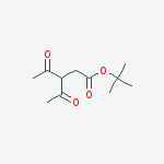 Structure of r tert-Butyl 3-acetyl-4-oxopentanoate