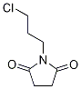 Structure of 1-(3-chloropropyl)pyrrolidine-2,5-dione(SALTDATA: FREE)