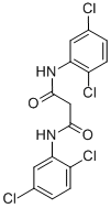 Structure of N,N-BIS-(2,5-DICHLORO-PHENYL)-MALONAMIDE