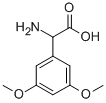 AMINO-(3,5-DIMETHOXY-PHENYL)-ACETIC ACID结构式