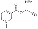 Structure of ARECAIDINE PROPARGYL ESTER HYDROBROMIDE (APE)