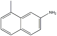 8-甲基萘-2-胺结构式