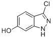 Structure of 3-CHLORO-6-HYDROXY (1H)INDAZOLE