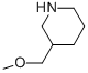 Structure of 3-(METHOXYMETHYL)PIPERIDINE