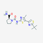 Chemical structure of A66;CCT128930