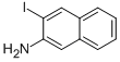 Structure of 2-Amino-3-iodonaphthalene