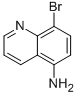 5-氨基-8-溴喹啉结构式