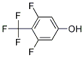 Structure of Phenol, 3,5-difluoro-4-(trifluoromethyl)-