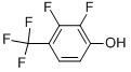 Structure of 2,3-DIFLUORO-4-(TRIFLUOROMETHYL)PHENOL 98