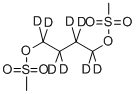 Structure of BUSULFAN-D8 (TETRAMETHYLENE-D8)