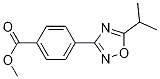 Structure of Methyl 4-(5-Isopropyl-1,2,4-oxadiazol-3-yl)benzoate