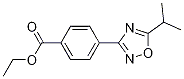 Structure of Ethyl 4-(5-Isopropyl-1,2,4-oxadiazol-3-yl)benzoate