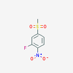 Structure of 2-Fluoro-4-(methylsulfonyl)nitrobenzene