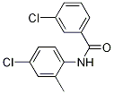 Structure of 3-Chloro-N-(4-Chloro-2-Methylphenyl)benzaMide, 97%