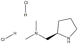 Structure of (R)-2-(DiMethylaMinoMethyl)pyrrolidine 2HCl