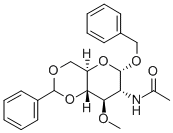 Structure of BENZYL 2-ACETAMIDO-4,6-O-BENZYLIDENE-2-DEOXY-3-O-METHYL-ALPHA-D-GLUCOPYRANOSIDE