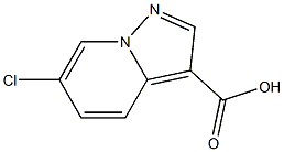 Structure of 6-chloroH-pyrazolo[1,5-a]pyridine-3-carboxylic acid