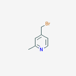 Structure of 2-Methyl-4-(bromomethyl)pyridine