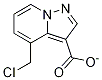 Structure of 4-Chloro-Methyl pyrazolo[1,5-a]pyridine-3-carboxylate