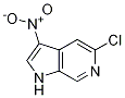 Structure of 5-Chloro-3-nitro-6-azaindole