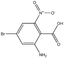 Structure of 2-Amino-4-bromo-6-nitrobenzoic acid