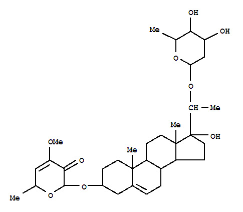 Structure of (-)-PeriplocosideM