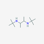 2-N,3-N-ditert-butylbutane-2,3-diamine结构式