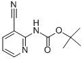 Structure of CARBAMIC ACID (3-CYANO-PYRIDIN-2-YL)-,TERT-BUTYL ESTER