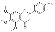 Structure of SCUTELLAREIN TETRAMETHYL ETHER