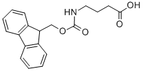 Structure of FMOC-GAMMA-ABU-OH