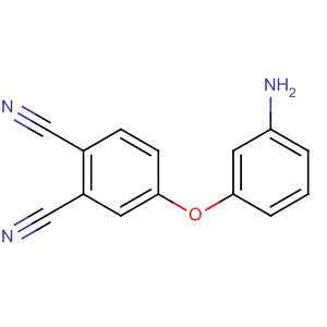 Structure of 1,2-Benzenedicarbonitrile, 4-(3-aminophenoxy)-