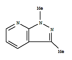 Structure of 1H-Pyrazolo[3,4-b]pyridine,1,3-dimethyl-
