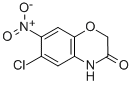 6-CHLORO-7-NITRO-2H-1,4-BENZOXAZIN-3(4H)-ONE结构式