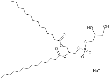 Structure of 14:0 PG (SODIUM SALT)