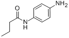 Structure of Butanamide, N-(4-aminophenyl)-