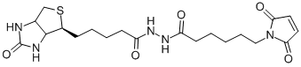 Chemical structure of BIOTIN (LONG ARM) MALEIMIDE
