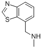 Structure of 7-Benzothiazolemethanamine,N-methyl-