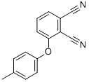 Structure of 3-(4-METHYLPHENOXY)-1,2-BENZENEDICARBONITRILE