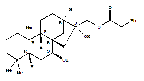 黄花香茶菜素 O结构式