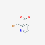 Structure of Methyl 2-(broMoMethyl)nicotinate