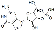 Structure of guanosine 3-(dihydrogen phosphate)