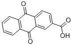 Structure of ANTHRAQUINONE-2-CARBOXYLIC ACID