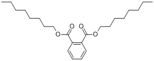 Structure of Dioctyl phthalate
